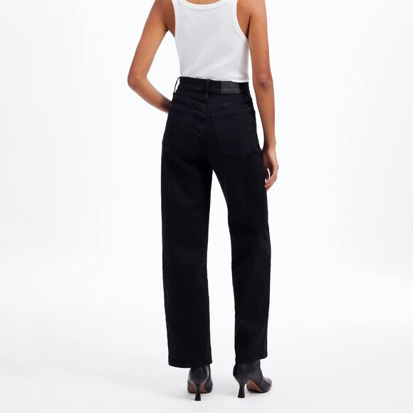 The Perfect Vintage Wide-Leg Jean (24, Black Rinse Wash) - Picture 2 of 12